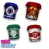 Football Themed Candy Tubs of pick 'n' mix Snack Sweet Bonbon